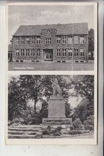 4724 WADERSLOH - DIESTEDDE, 195... Druckstelle