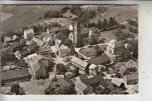5232 FLAMMERSFELD - HORHAUSEN, Pfarrkirche, Luftaufnahme, kl. Klebereste rückseitig