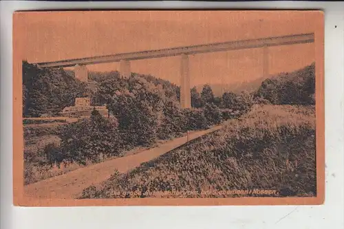 0-9204 GROSSSCHIRMA - SIEBENLEHN, "Die große Autobahnbrücke bei Siebenlehn"