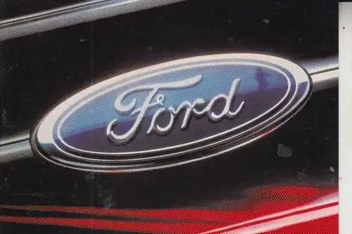 AUTO - FORD - Werbe-Karte