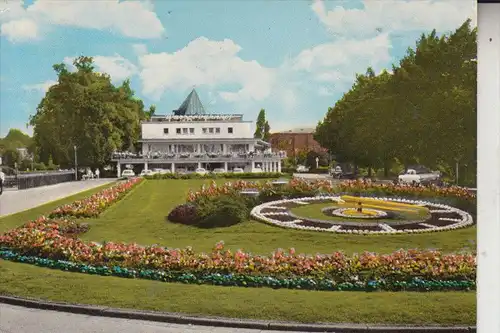 4330 MÜLHEIM / Ruhr, Wasserbahnhof, Blumenuhr