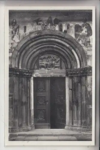 I 39038 INNICHEN, Portal der Pfarrkirche