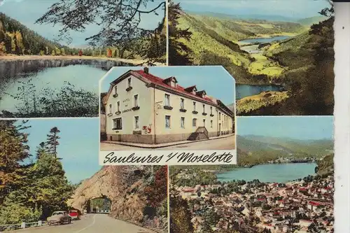 F 88290 SAULXURES-SUR-MOSELOTTE, Hotel du Commerce, CPSM