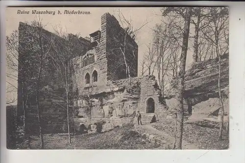 F 67110 NIEDERBRONN, Ruine Wasenburg