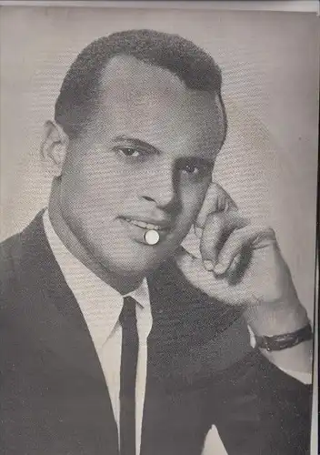 MUSIK - HARRY BELAFONTE, "Wo meine Sonne scheint", Disc-pc, Schallplatten-Karte