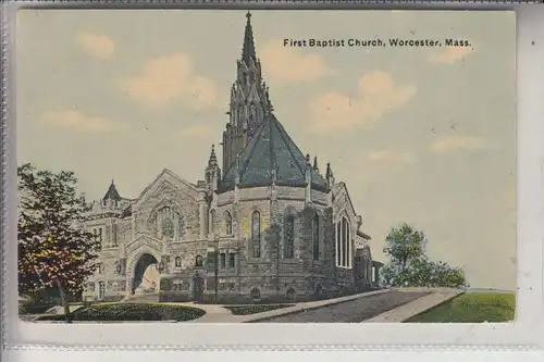 USA - MASSACHUSETTS - WORCESTER, First Baptist Church