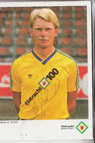 SPORT - FUSSBALL - EINTRACHT BRAUNSCHWEIG - HEINZ-G. SCHEIL, Autogramm