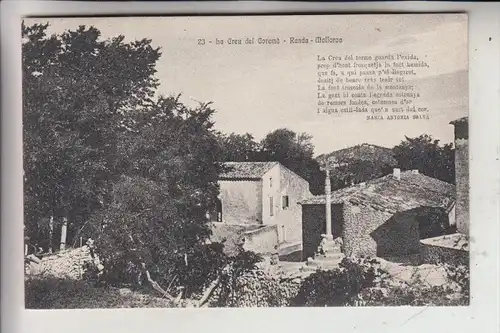 E 07629 RANDA / Mallorca,  La Creu del Corome