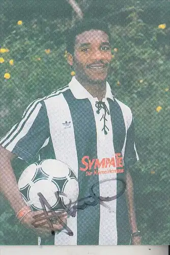 SPORT - FUSSBALL - SG WATTENSCHEID 09, ALI IBRAHIM, Autogramm