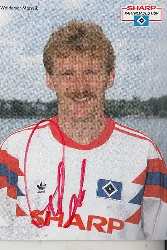 SPORT - FUSSBALL - HAMBURGER SPORT VEREIN - WALDEMAR MATYSIK - Autogramm