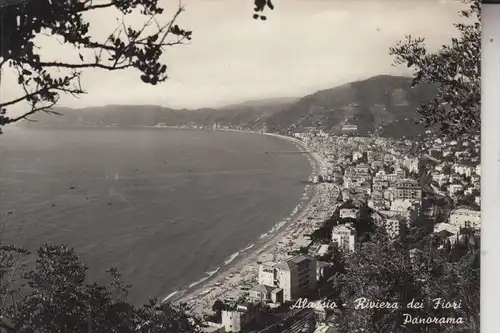 I 17021 ALASSIO, Panorama, 1956