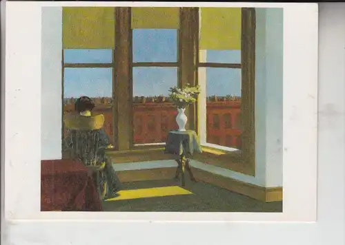 KÜNSTLER - ARTIST - EDWARD HOPPER - "Room in Brooklyn"