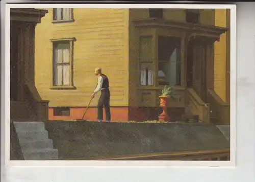 KÜNSTLER - ARTIST - EDWARD HOPPER - "Pennsylvania Coal Town"