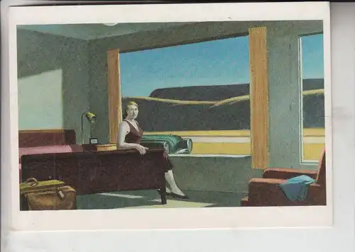 KÜNSTLER - ARTIST - EDWARD HOPPER - "Western Motel"