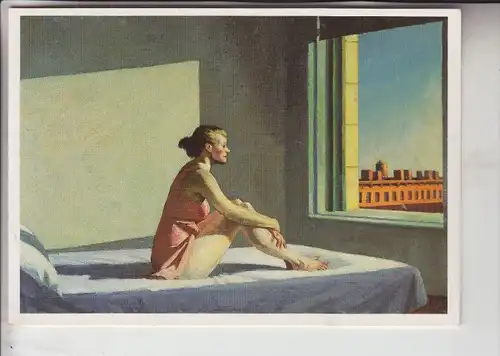 KÜNSTLER - ARTIST - EDWARD HOPPER - "Morning Sun"