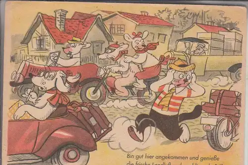 COMIC - OSCAR, Cefischer, Frankfurter Illustrierte, 50er Jahre