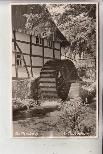 4790 PADERBORN - SENNELAGER, Furlbachtal, Wassermühle