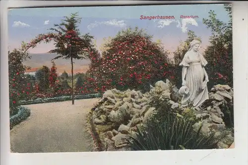 0-4700 SANGERHAUSEN, Rosarium, 1916