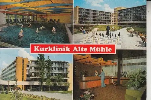 SPORT - SCHACH - Freiluftschach, Wildungen, Kurklinik Alte Mühle
