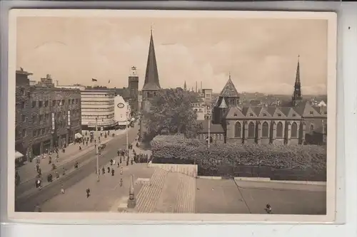 4300 ESSEN, Blick auf die Münsterkirche, 1938