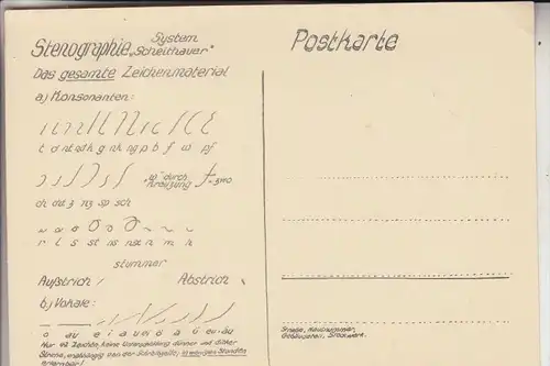 STENOGRAPHIE, System Scheithauer