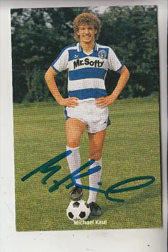 SPORT - FUSSBALL - MSV DUISBURG - MICHAEL KAUL, Autogramm