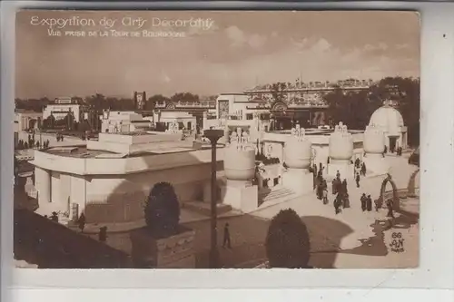 EXPO - PARIS 1925, Exposition des arts Decoratifs, Vue Tour de  Bourgogne