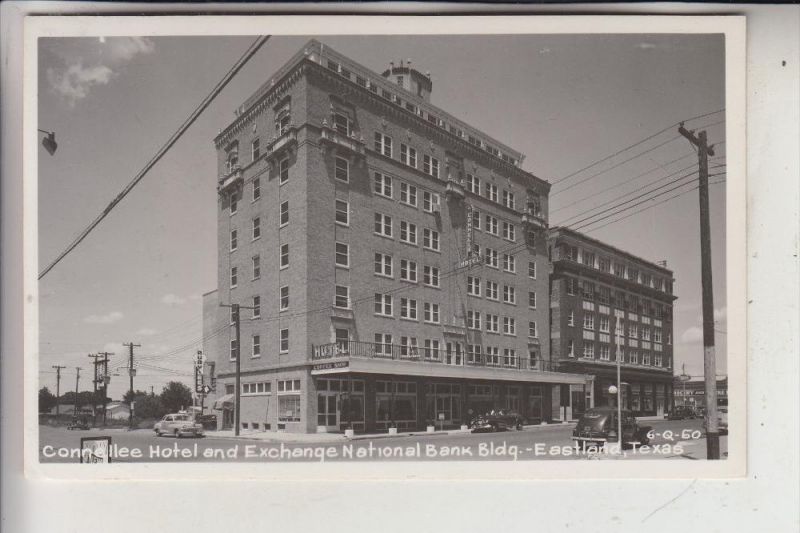 Usa Texas Eastland Connellee Hotel Exchange National Bank