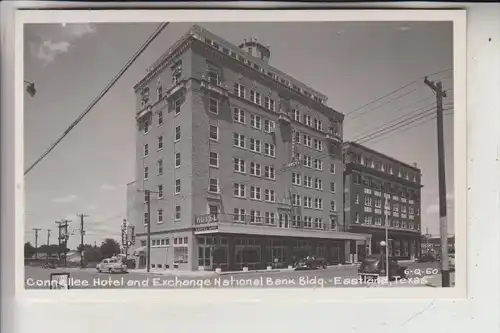 USA - TEXAS - EASTLAND, Connellee Hotel   & Exchange National Bank Bldg.