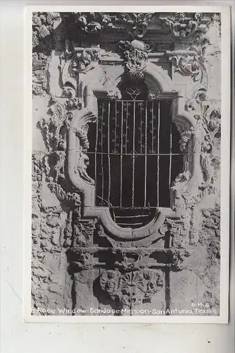 USA - TEXAS - SAN ANTONIO - Church San Jose Mission, Rose Window