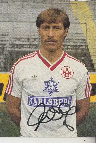 SPORT - FUSSBALL - 1.FC KAISERSLAUTERN - WOLFGANG ROLF, Autogramm