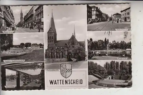 4630 BOCHUM - WATTENSCHEID, Mehrbildkarte, 1957