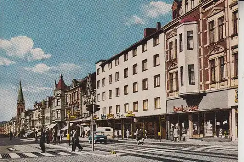 4690 HERNE, Bahnhofstrasse, 1966, handcoloriert