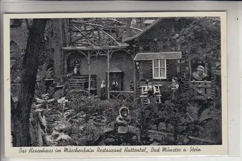 6552 BAD MÜNSTER, Märchenhain, Hexenhaus, 1938