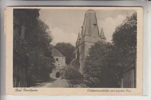 4444 BAD BENTHEIM, Catharinenkirche & 2. Tor, 1927