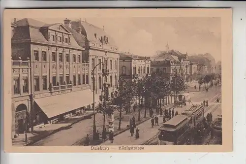 4100 DUISBURG, Königstrasse, Strassenbahn - Tram