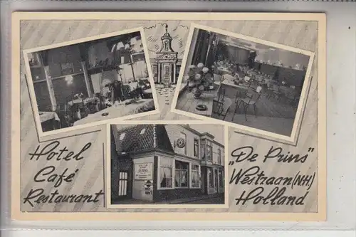 NL - NOORD-HOLLAND - ZAANSTREEK - WESTZAAN, Hotel Cafe "De Prins"