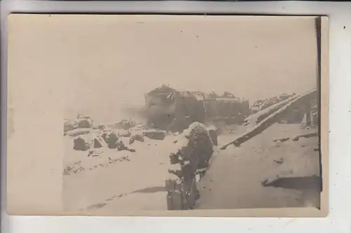 MILITÄR - 1.Weltkrieg, Zerstörungen, Photo-AK