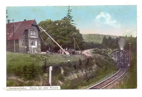 0-3706 WERNIGERODE - DREI ANNEN HOHNE, Harzquerbahn