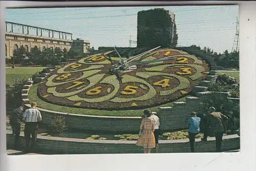 BLUMENUHR / Flower Clock / Horloge Fleurie / Bloem Klok / Reloj de Flores / Fiore Orologio -  Ontario Hydro Floral Clock