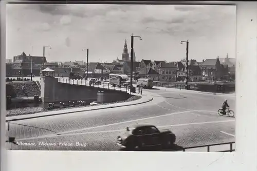 NOORD-HOLLAND - ALKMAAR, Nieuwe Friese Brug, 1960