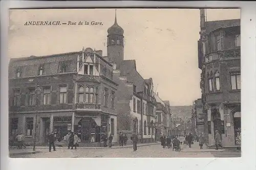 5470 ANDERNACH, Rue de la Gare, franz. Besetzung