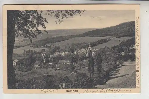 6490 SCHLÜCHTERN - RAMHOLZ, Ortsansicht, 1932