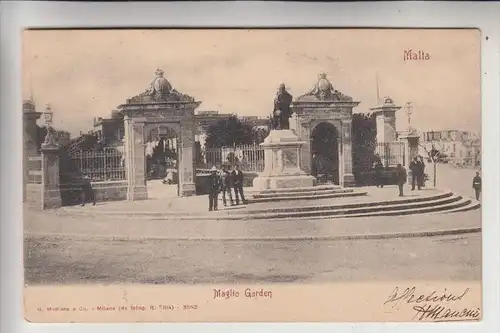 MALTA - Maglio Garden, 1904