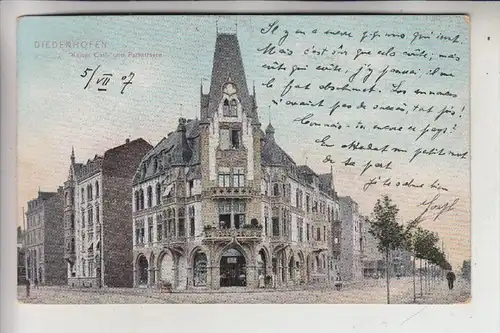 F 57100 DIEDENHOFEN / THIONVILLE, Kaiser Carl- und Parkstrasse, 1906, Trenkler