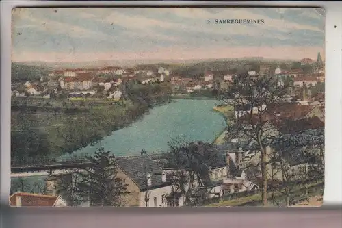 F 57200 SARREGUEMINES / SAARGEMÜND, Panorama, 1922