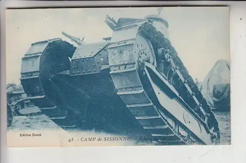 MILITÄR - PANZER - TANK - CHARS - franz. Panzer im Manöver, Camp de Sissone