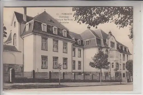 F 57600 FORBACH, Clinique Ste Marie-Madeleine, 1921
