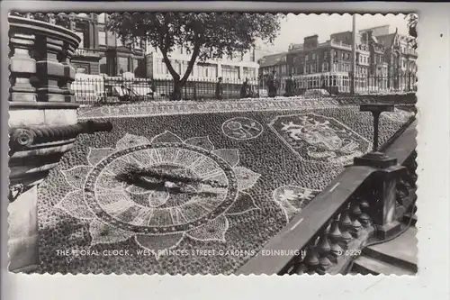 BLUMENUHR / Flower Clock / Horloge Fleurie / Bloem Klok / Reloj de Flores / Fiore Orologio -  EDINBURGH / SCOTLAND