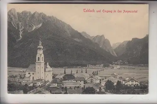 I 39034 TOBLACH, Panorama, 1910